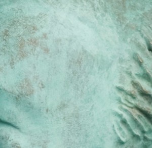Groene patina voor bronzen beeld