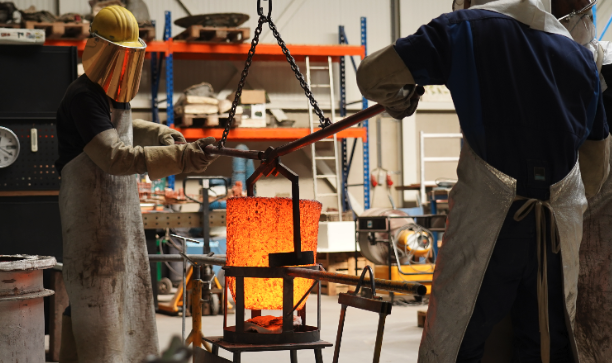 Smeltkroes in de lummel - PhotoSculptura