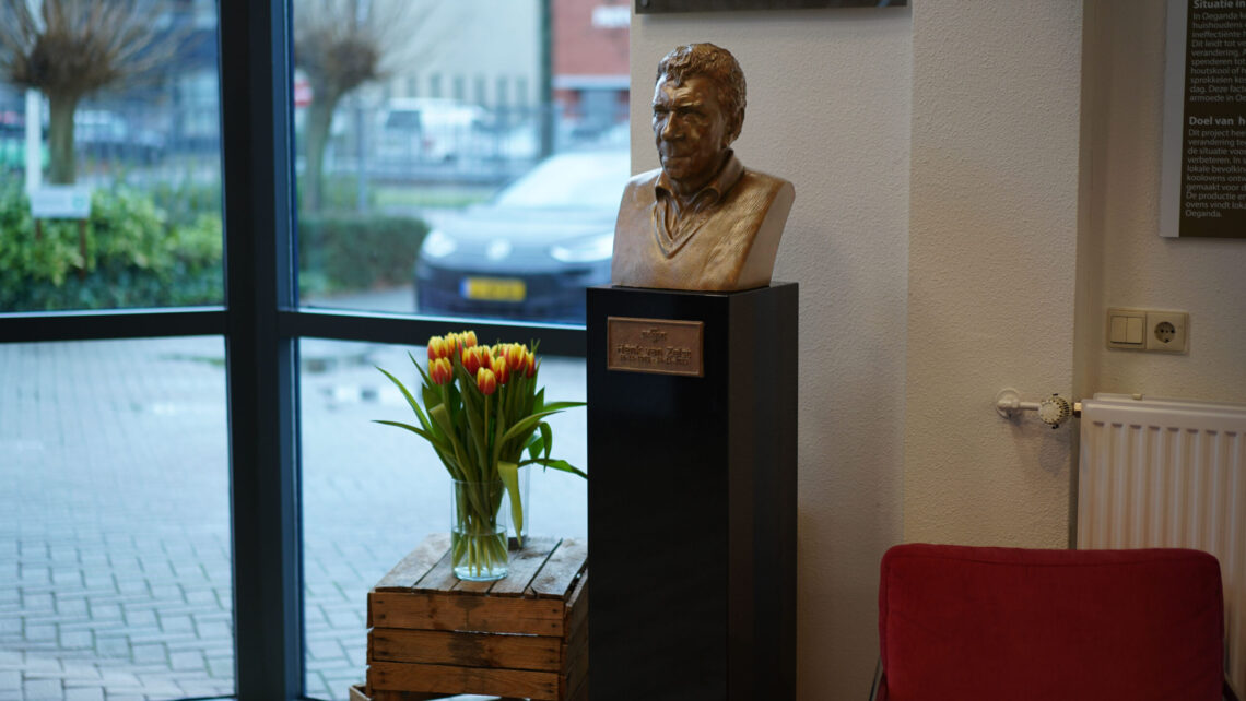 borstbeeld bedrijfsjubileum